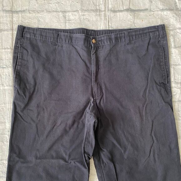 George men 42x30 pull on chino pants w/front pockets black - Picture 3 of 11